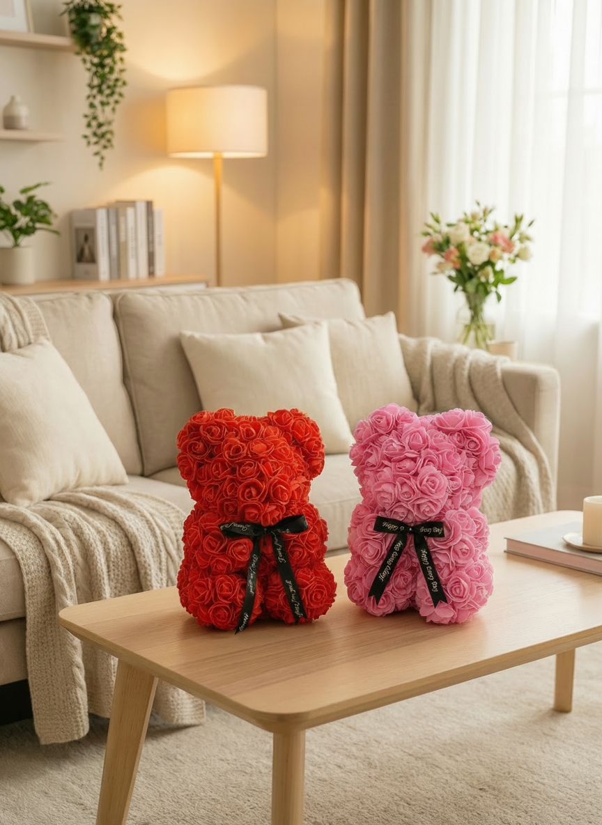 Oso de Rosas Eternas